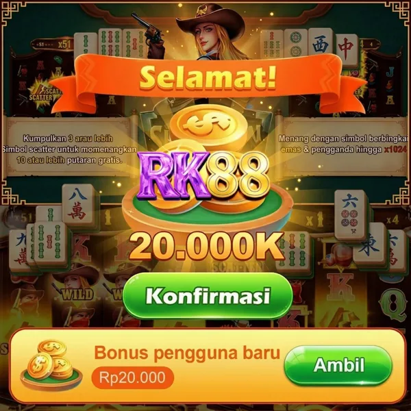RK88 Slot Anti Rungkad Indonesia